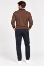 Men's Dark Blue Chino Pants