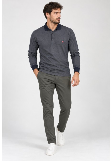 Men's blue T-shirt