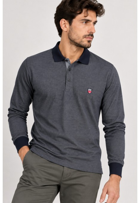 Men's blue T-shirt